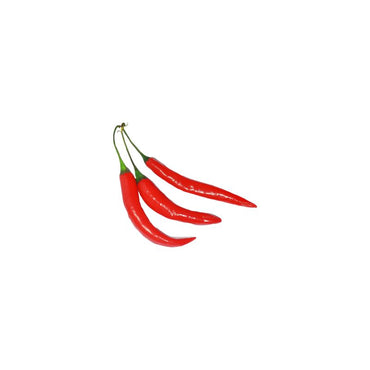 Red thin chillies per kg at zucchini